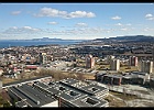 Eerste Paasdag, vanuit de toren in Trondheim uitzicht